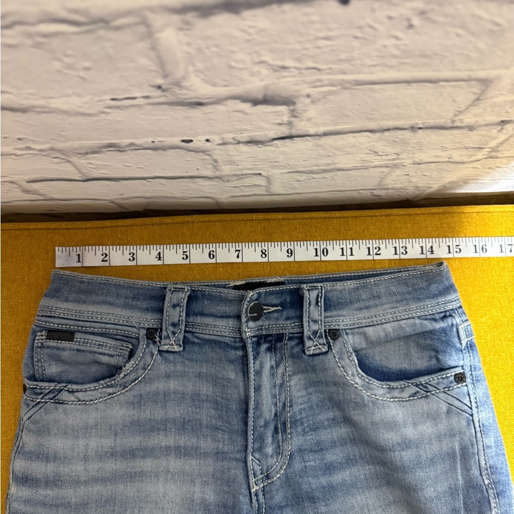 BKE Three Light Blue Men's Slim Fit Straight Leg Jeans, Size 28x30 - Picture 11 of 12
